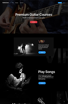 music website design portfolio 4