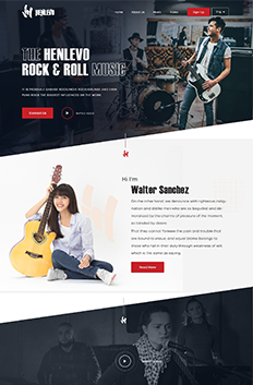 music website design portfolio 10